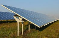 Adjustable Solar Panel Ground Mounting Systems Racking 10 30 Tilt Angle High Corrosion Resistance