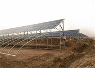 Customized Greenhouse Solar System Power Bracket With 1.4KN/M2 Max Snow Load