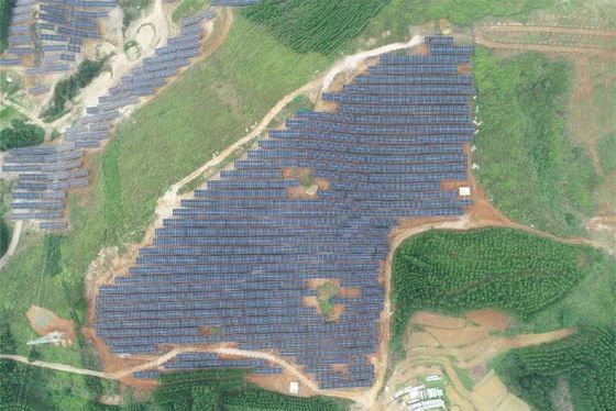 Καλή τιμή. High Clearance Solar Panel Ground Mounting Systems Easy Installation 0-60 Degrees Tilt Angle Up To 1.2m Ground Clearance σε απευθείας σύνδεση