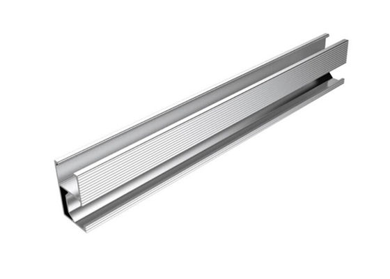 Καλή τιμή. 60m/S αυλακωμένο αργίλιο ηλιακό πλαίσιο ραγών PV που τοποθετεί κατοικημένο εμπορικό συστημάτων σε απευθείας σύνδεση