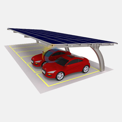 Καλή τιμή. Τα On/Off ηλιακά συστήματα Carport πλέγματος υπαίθρια στεγανοποιούν το φωτοβολταϊκό ράφι χώρων στάθμευσης αυτοκινήτων επιτροπής υψηλό γαλβανισμένο σταθερότητα ηλιακό σε απευθείας σύνδεση