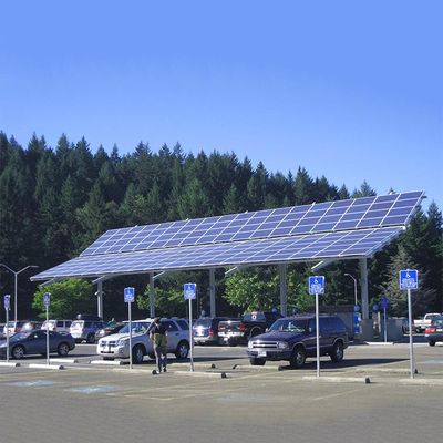 Καλή τιμή. Εμπορικός χάλυβας Q345B Al6005 αλουμινίου EPC υποστήριξης σειρών ηλιακών συστημάτων Carport σε απευθείας σύνδεση