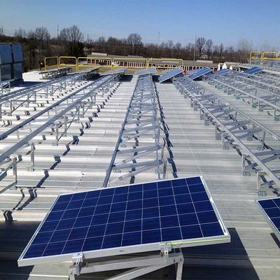 Καλή τιμή. HDG 6063 επίπεδη στέγη ηλιακό PV T5 που τοποθετεί τα συστήματα σε απευθείας σύνδεση