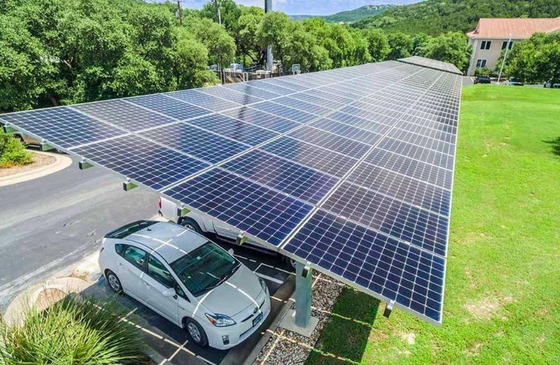 Καλή τιμή. Αδιάβροχα ηλιακά Carport αργιλίου χώρων στάθμευσης υποστηρίγματα Carport σε απευθείας σύνδεση