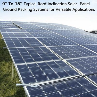 Καλή τιμή. 0° To 15° Typical Roof Inclination Solar Panel Ground Racking Systems for Versatile Applications σε απευθείας σύνδεση