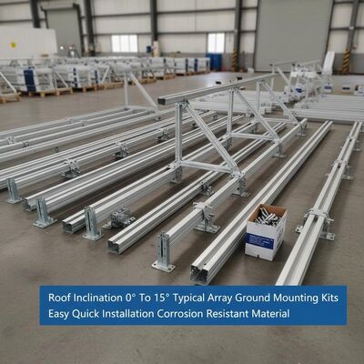 Καλή τιμή. Κλίση της οροφής 0° έως 15° Τυπικό ηλιακό συστοιχείο Συσκευές εγκατάστασης εδάφους Εύκολη γρήγορη εγκατάσταση Ανθεκτικό στη διάβρωση υλικό σε απευθείας σύνδεση