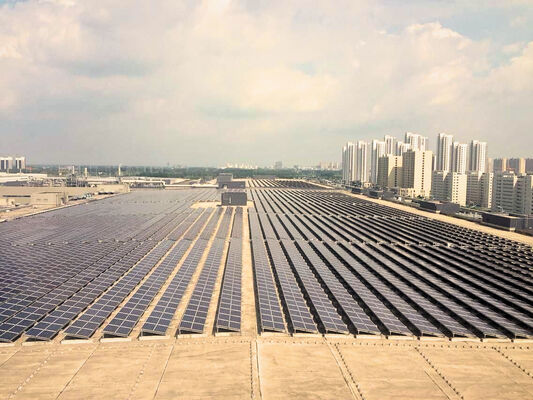 ποιότητας 25ετής Διάρκεια Ζωής Φωτοβολταϊκή Στήριξη Στέγης Σχεδιασμένη για Εφαρμογές Στέγης Σύστημα Υποστήριξης Ηλιακής Ενέργειας εργοστάσιο