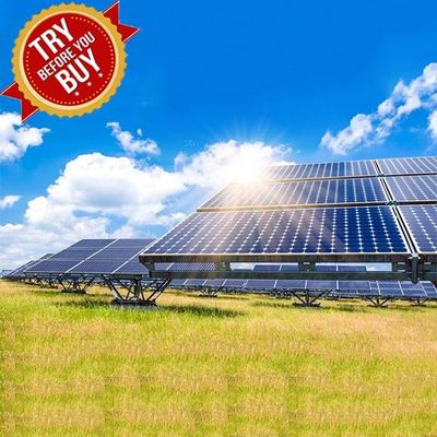 Εγκατάσταση 20M επίγειων τοποθετώντας συστημάτων ηλιακού πλαισίου σωρών χάλυβα γρήγορη ανώτατο ύψος οικοδόμησης