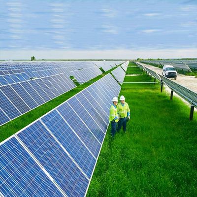 Καλή τιμή. Natural Or Customized Galvanized Stainless Metal Solar Photovoltaic Ground Mounting Systems σε απευθείας σύνδεση
