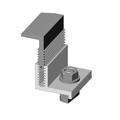 Καλή τιμή. 6063 Extruded Profile Metal Roof Solar Panel Clamps For PV Solar Modules σε απευθείας σύνδεση