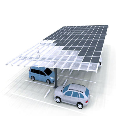 Καλή τιμή. On/off Grid Anodized Aluminum 2.5 M Lowest height PV Residential solar Carport Structures σε απευθείας σύνδεση