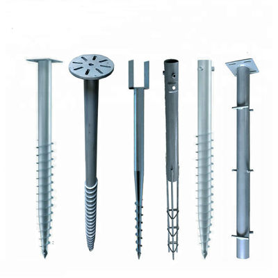 Καλή τιμή. Hot Dipped Galvanized Spiral Shape Ground Screw Piles 1000~3500mm Length σε απευθείας σύνδεση
