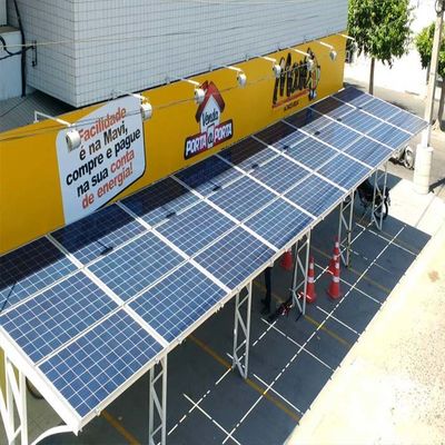 Καλή τιμή. Al 6005-T5 & SUS 304 ανοικτό τοποθετώντας σύστημα επίγειου ηλιακό Carport σε απευθείας σύνδεση