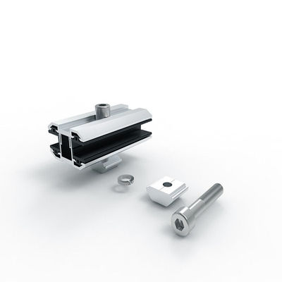 Al 6005 κραμάτων αργιλίου T5 διπλός σφιγκτήρας τελών ενότητας γυαλιού ηλιακός