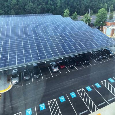 Εύκαμπτος γαλβανισμένος 20KW χάλυβας ηλιακό PV που τοποθετεί SGS δομών για Carport