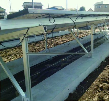 Φωτοβολταϊκό μοντάρισμα επίγειων τοποθετώντας συστημάτων ηλιακού πλαισίου γ-χάλυβα βιομηχανικό ηλιακό - υποστήριγμα